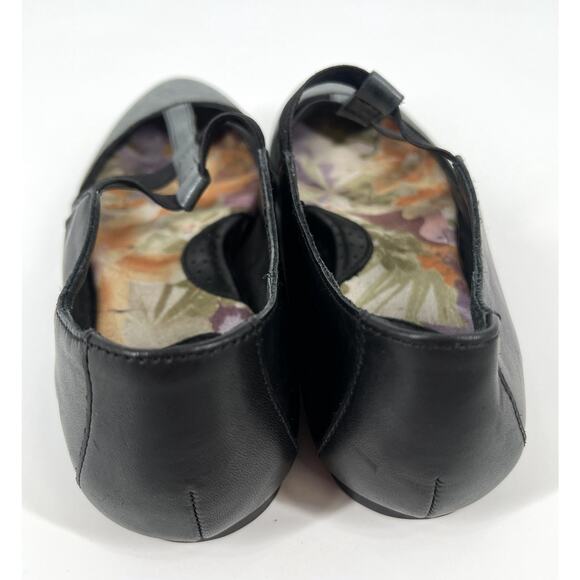 BORN Pewter Black Colorblock Selmha Ballet Mary Jane Flats Shoes - Picture 7 of 10